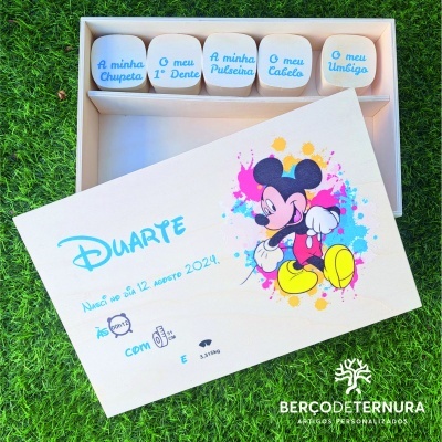 Caixa recordações mikey