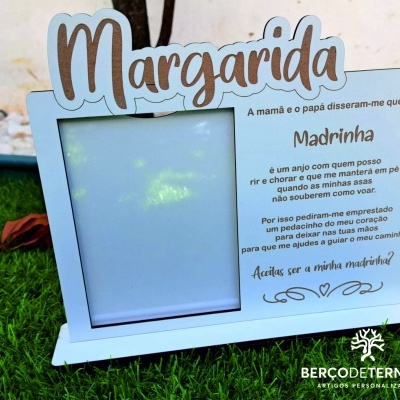 Moldura convite Padrinho / Madrinha