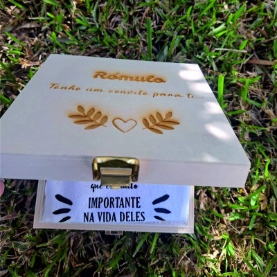 Body com convite padrinhos de batismo