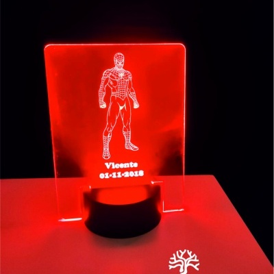 Candeeiro Led desenhos animados