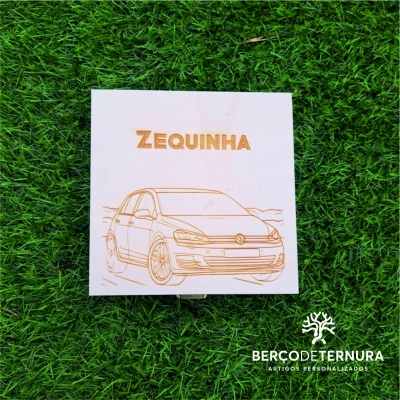 Convite madrinha / padrinho - Tema carro