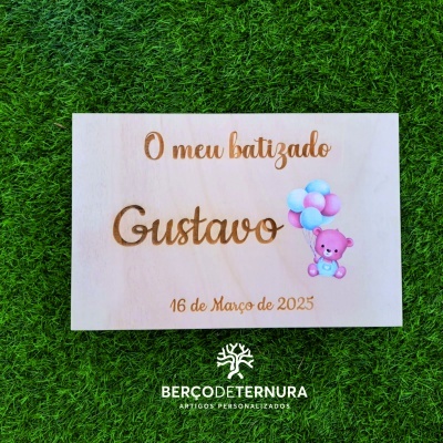 Caixa batismo personalizada