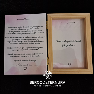 Moldura livro dia do pai