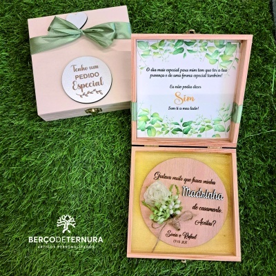 Convite madrinha/padrinho de casamento