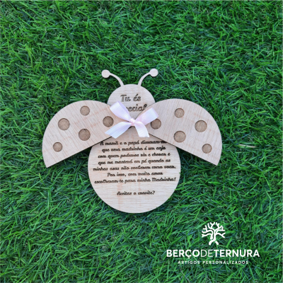 Convite madrinha  Joaninha