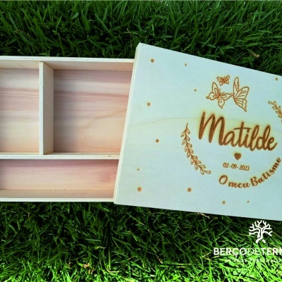 Caixa batismo personalizada