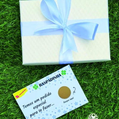 Raspadinhas pedido padrinhos
