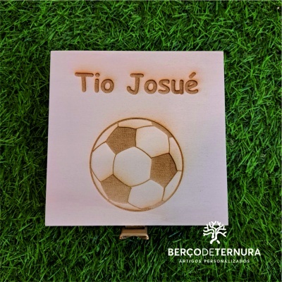Convite para Padrinho de Batismo – Tema Futebol ⚽