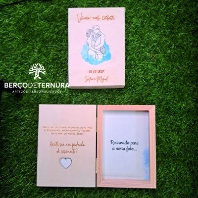 Convite padrinhos de casamento