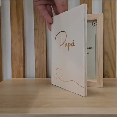 Moldura livro dia do pai