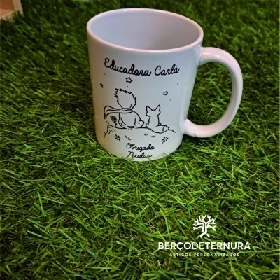 Caneca Personalizada para Educadoras, Auxiliares e Professoras 🍎📚