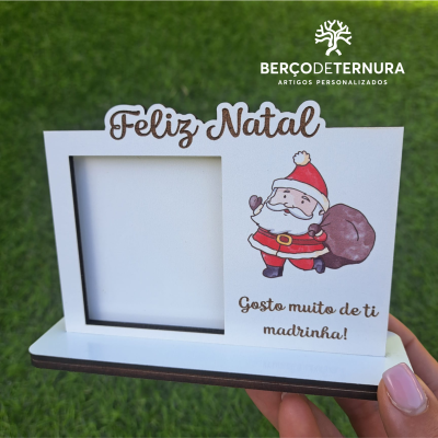 Moldura Natal Personalizada