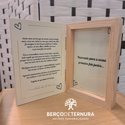 Moldura livro dia do pai