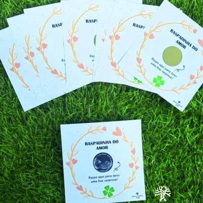 Raspadinhas revelação gravidez