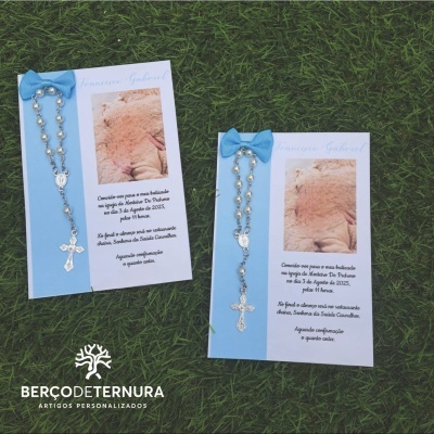 Convite com rosário