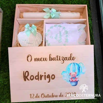 Caixa batismo personalizada
