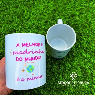 Canecas para madrinha ou padrinho