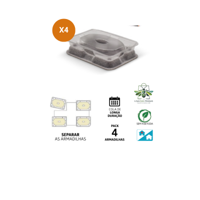 4 Armadilhas para Percevejos – Controlo Eficaz sem Químicos