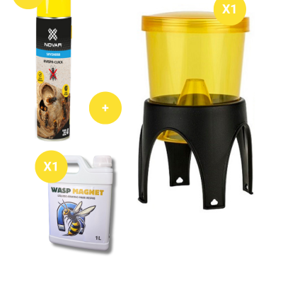 Kit Completo para Eliminar Vespas no Exterior