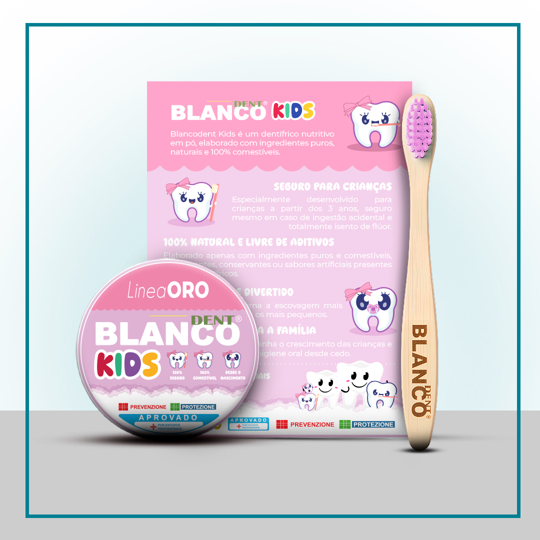 Kit Blancodent Menina Kit Blancodent Menina