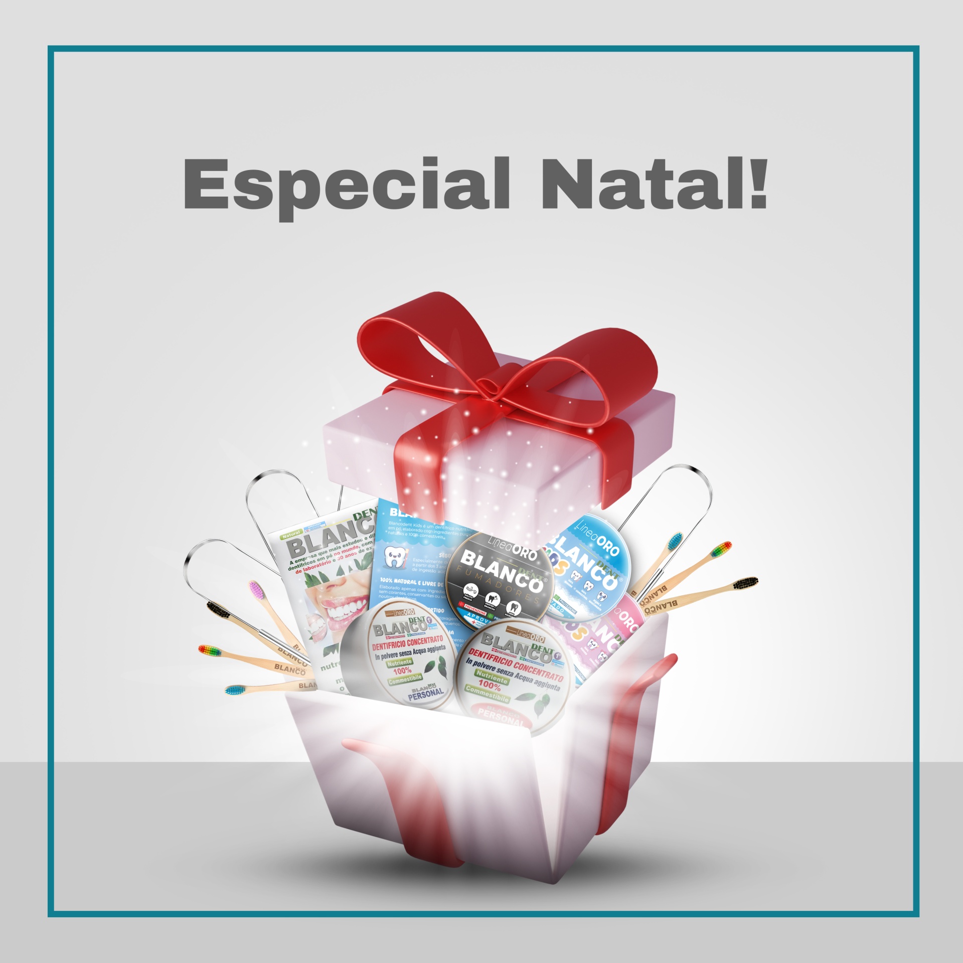 Neste Natal, presenteie com saúde oral
