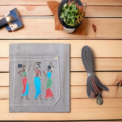 Avental  Inhaca pintado à mão