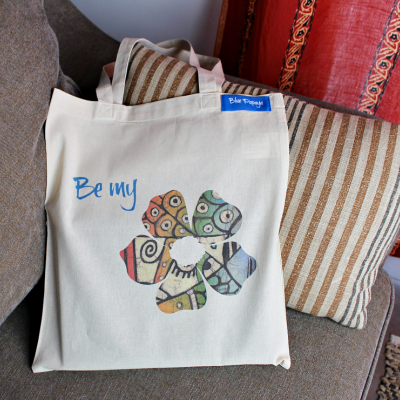 Saco Canvas Be My Flower