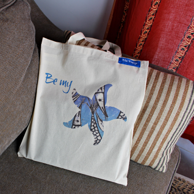 Saco Canvas Be My Starfish