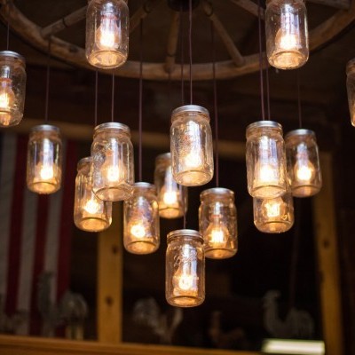 Recycled Bottle Lights