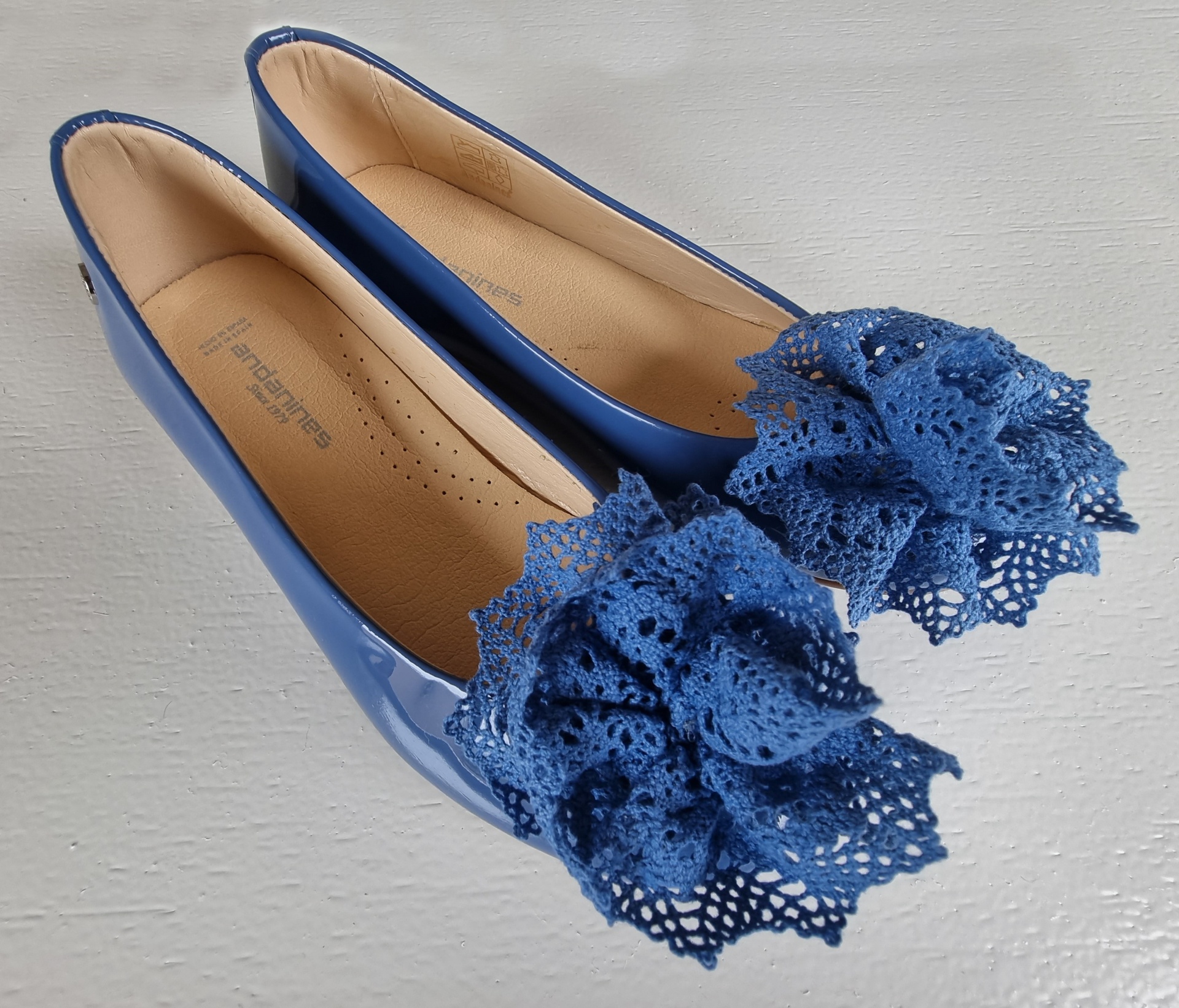 Sapato Andanines Azul Marinho