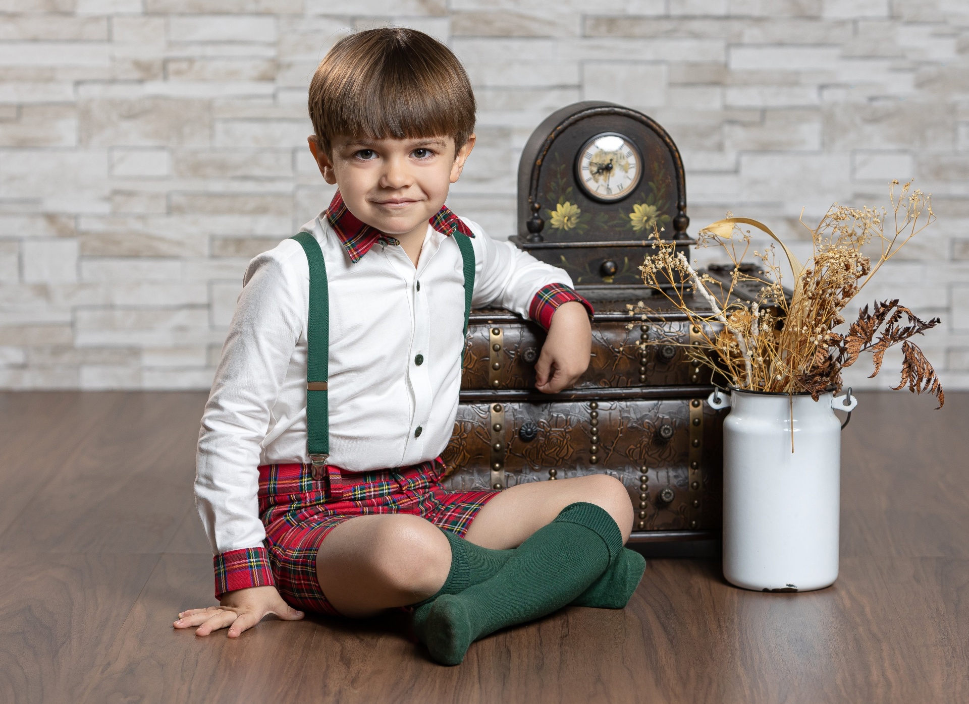 Conjunto Menino Abuela Tata
