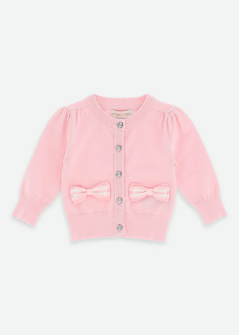Casaco Bebé Rosa Angel´s face