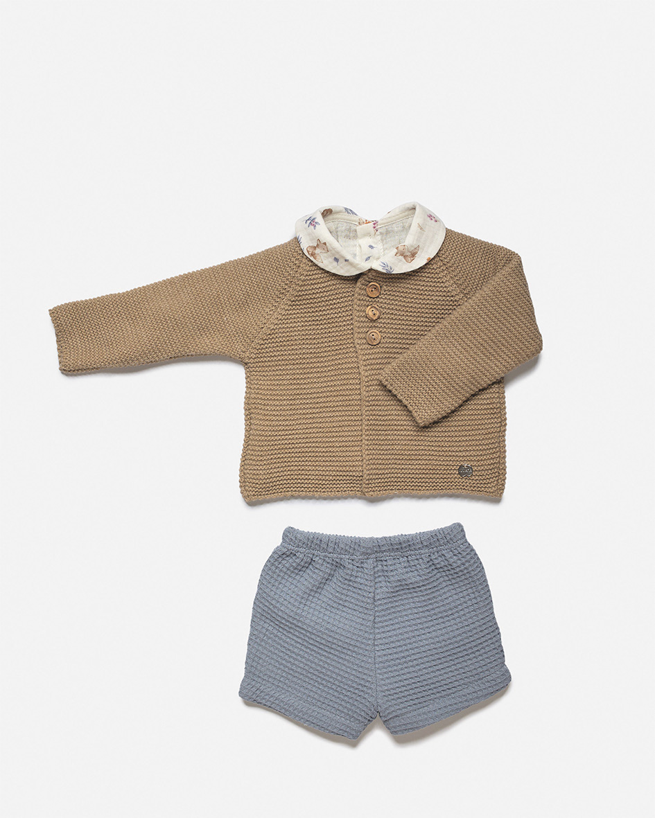 Conjunto Menino Camel