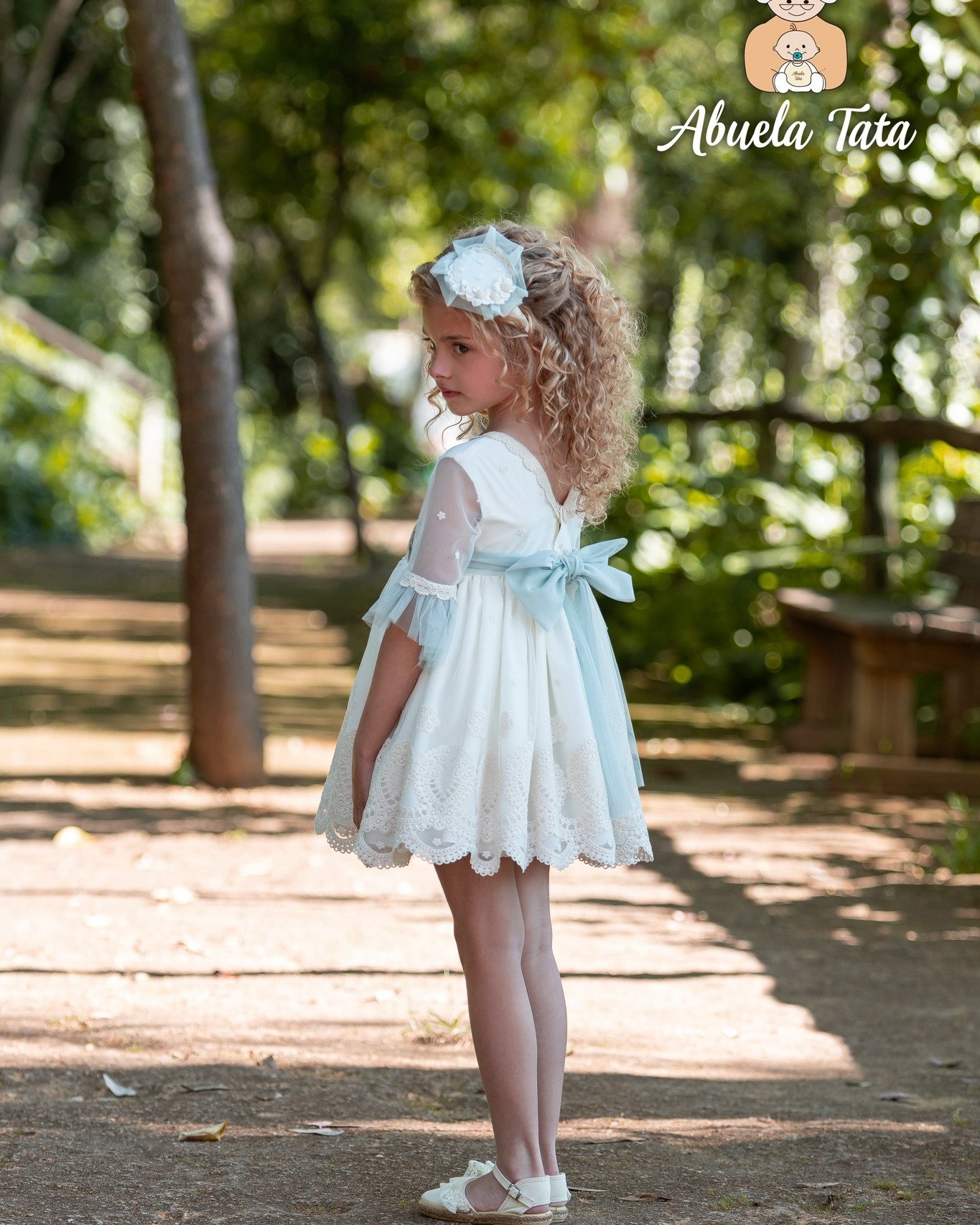 Vestido Menina Abuela Tata