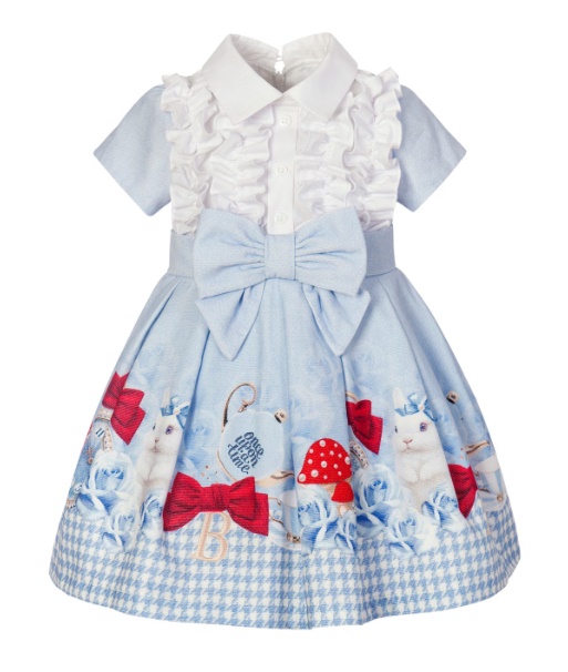 Balloon chic Vestido azul  claro