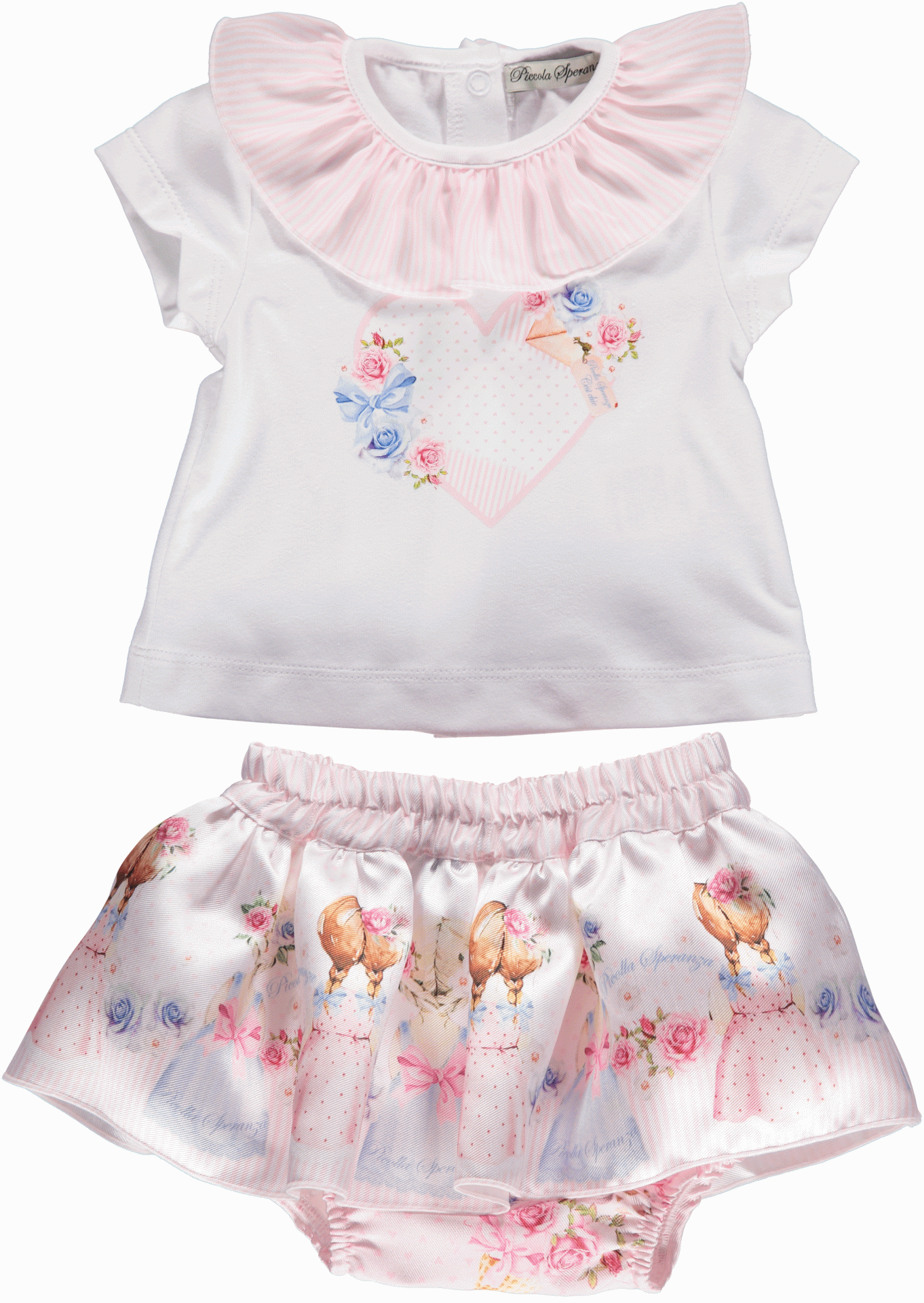 Conjunto Menina Piccola Speranza
