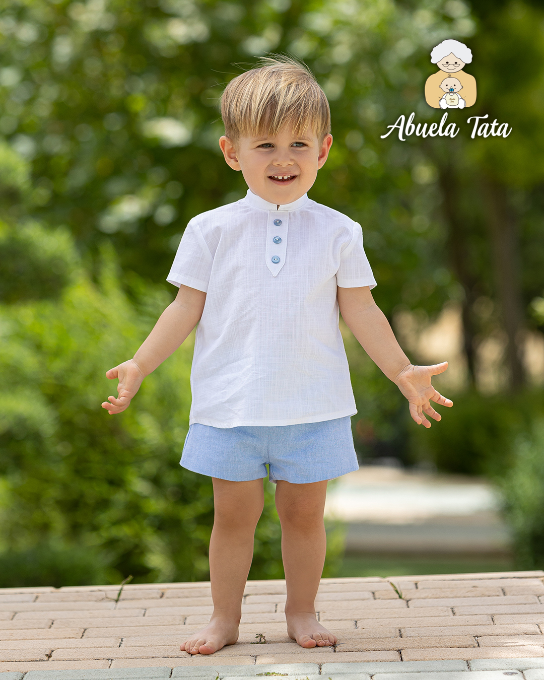Conj. Menino Abuela Tata