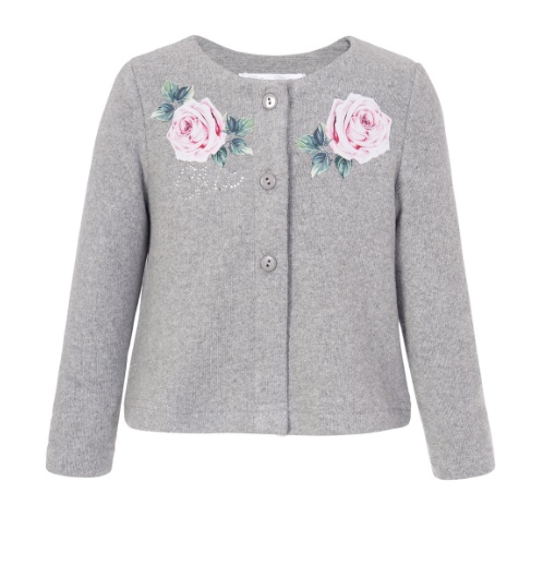 Balloon Chic casaco cinza