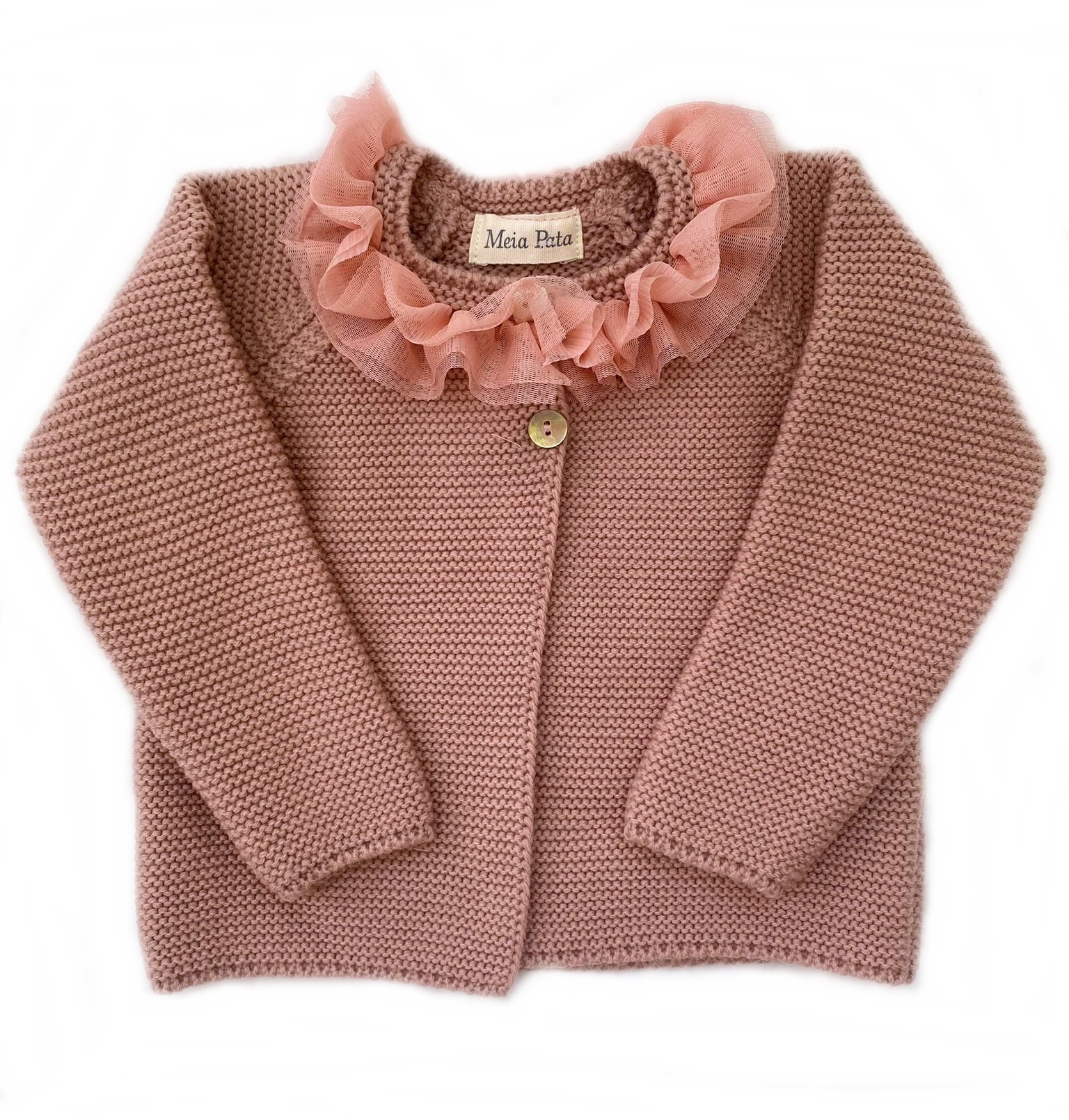 Bolero com Tule Meia Pata