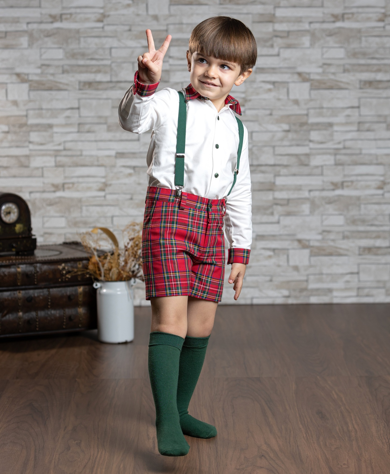 Conjunto Menino Abuela Tata