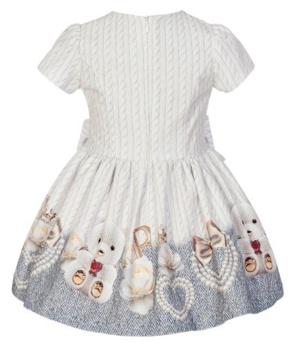 Balloon chic Vestido branco