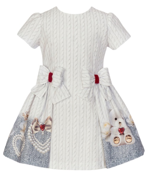 Balloon chic Vestido branco