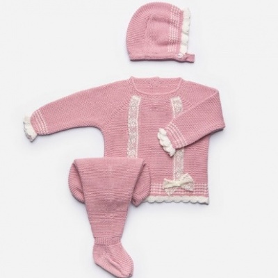 Juliana Conjunto Bebé Rosa