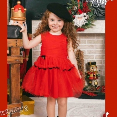 Akyta vestido vermelho