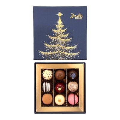 Caixa Arvore Ouro - 9 Bombons Sortidos "Bonitos"