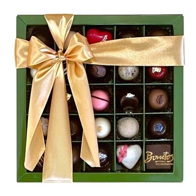 Caixa Vitrine 25 Bombons Sortidos