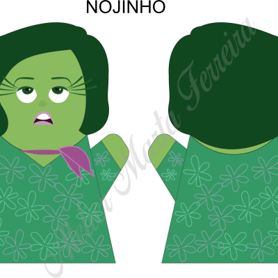 Estampa p/ Fantoche nojinho