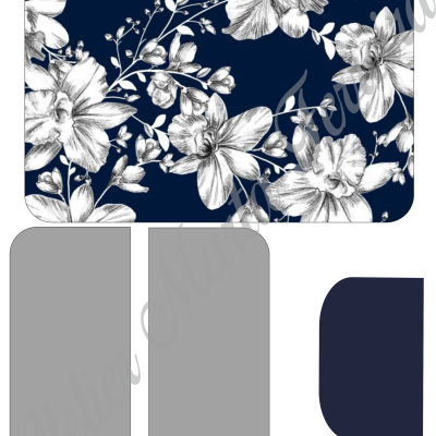 Estampa p/capa de agenda 12