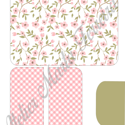 Estampa p/capa de agenda 14