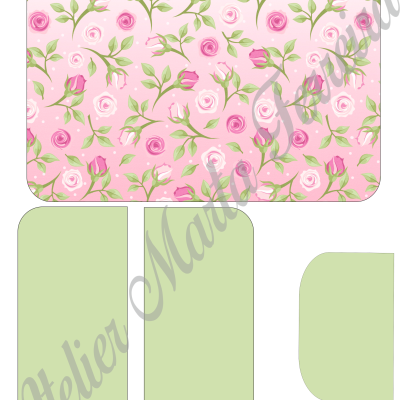 Estampa p/capa de agenda 15